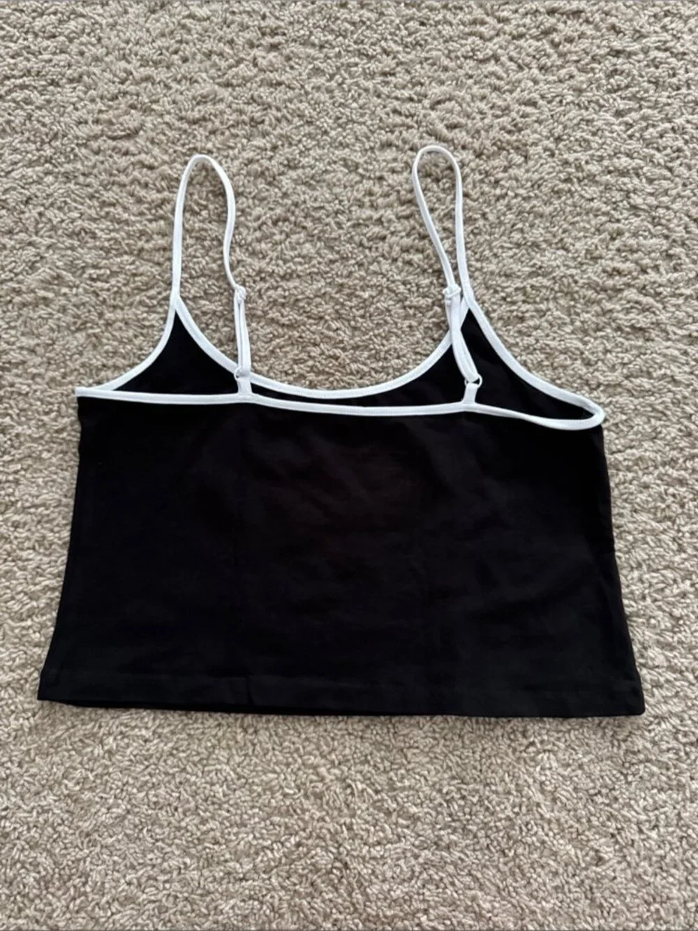 Adjustable Spaghetti Strap Crop Top - Picture 2 of 2